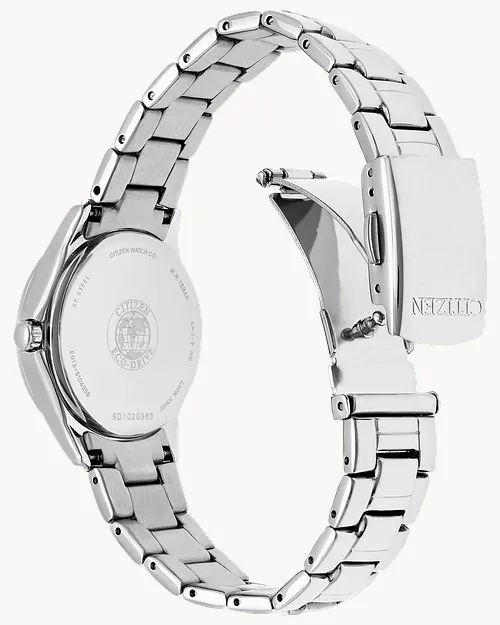 Silhouette Crystal - Ladies Eco-Drive FE1140-86X Pink Watch Silhouette Crystal - Ladies Eco-Drive FE1140-86X Pink Watch